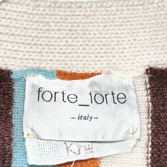 Forte Forte Alpaca Blend Striped Cardigan In Multi Size
0 - Picture 3 of 5